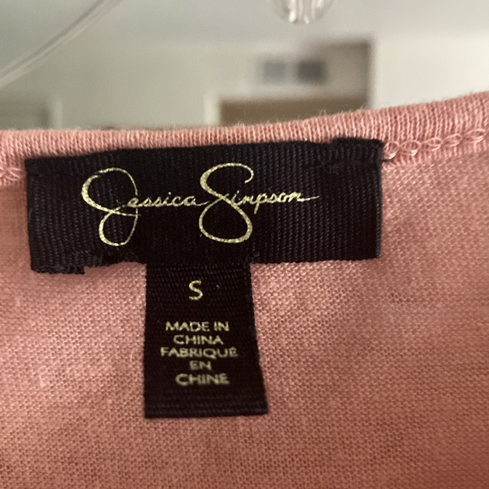 Jessica Simpson Pink Ruffled Blouse - Picture 4 of 10